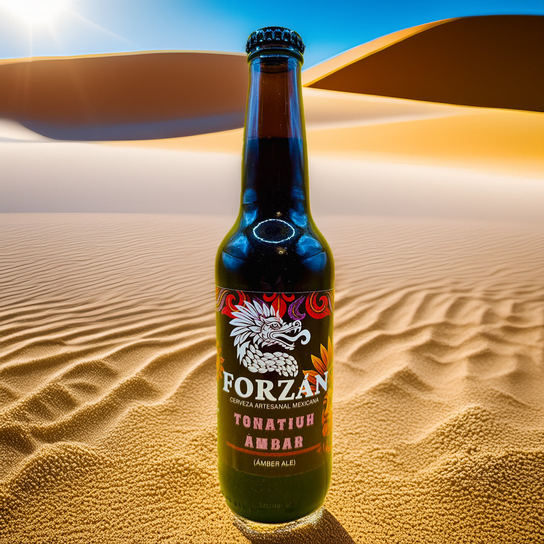 Cerveza estilo Amber Ale Clásica - Tonatiuh Ámbar