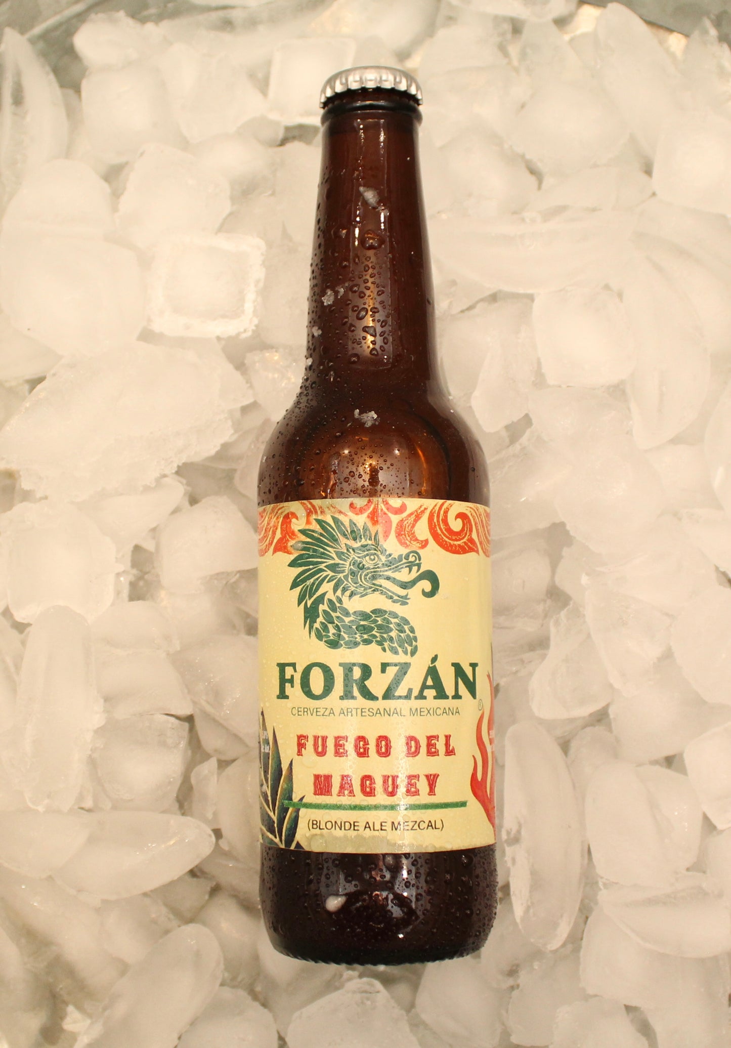 Cerveza estilo Blonde Ale con Mezcal – Fuego del Maguey